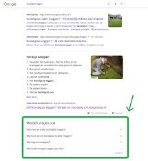 bovenaan google komen