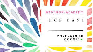 bovenaan in google komen
