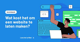 hoeveel kost een website maken