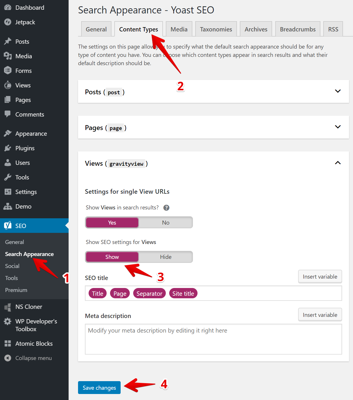 yoast seo contact