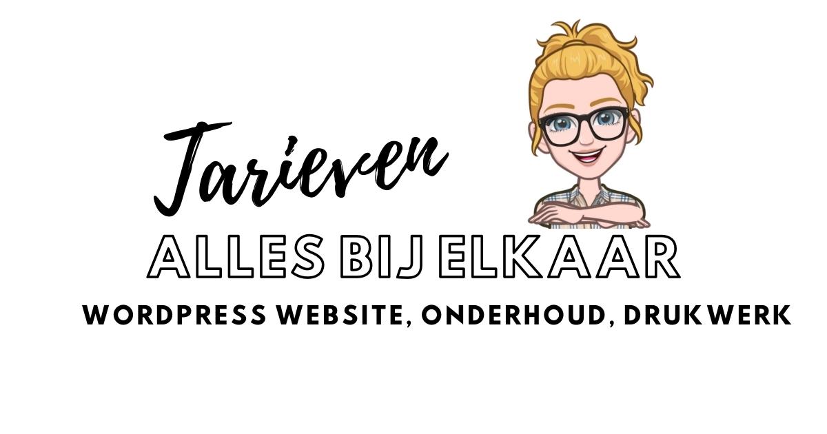 webdesign tarieven